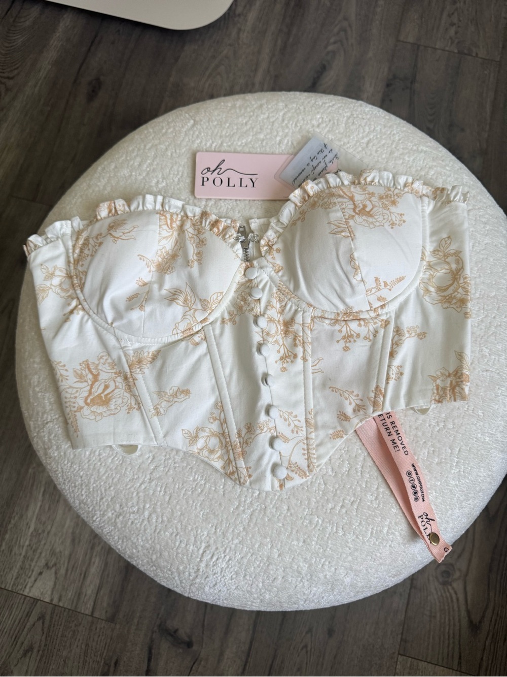 Oh Polly - Floral Corset